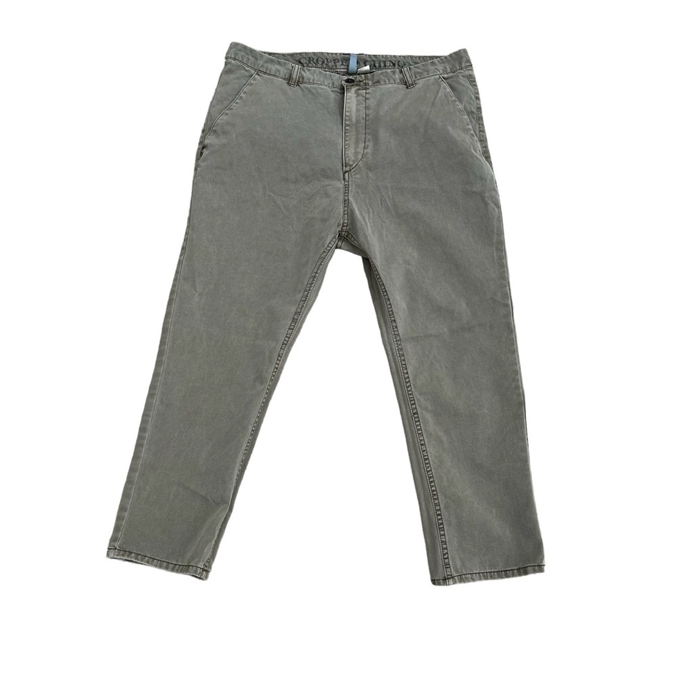 H&M Cropped Dropped Crotch Chinos Men's Sz 32